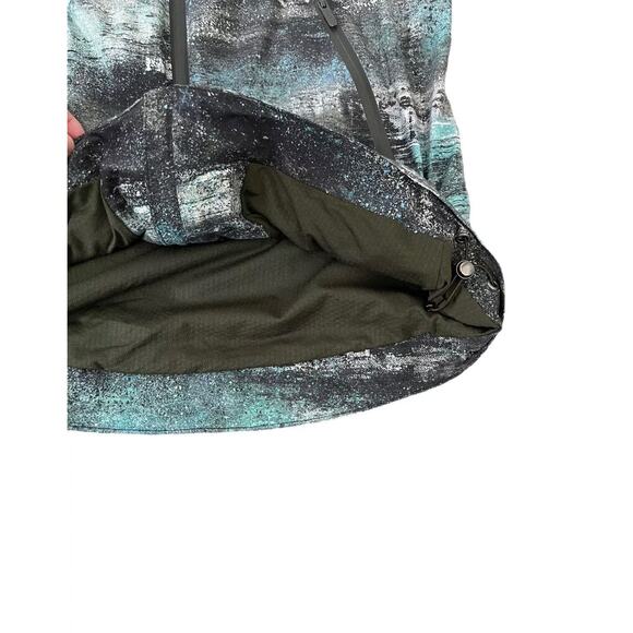 Lululemon Here to Move Jacket Azurite Dark Olive Zip Up Rain Coat Size 4 Small - Picture 9 of 13